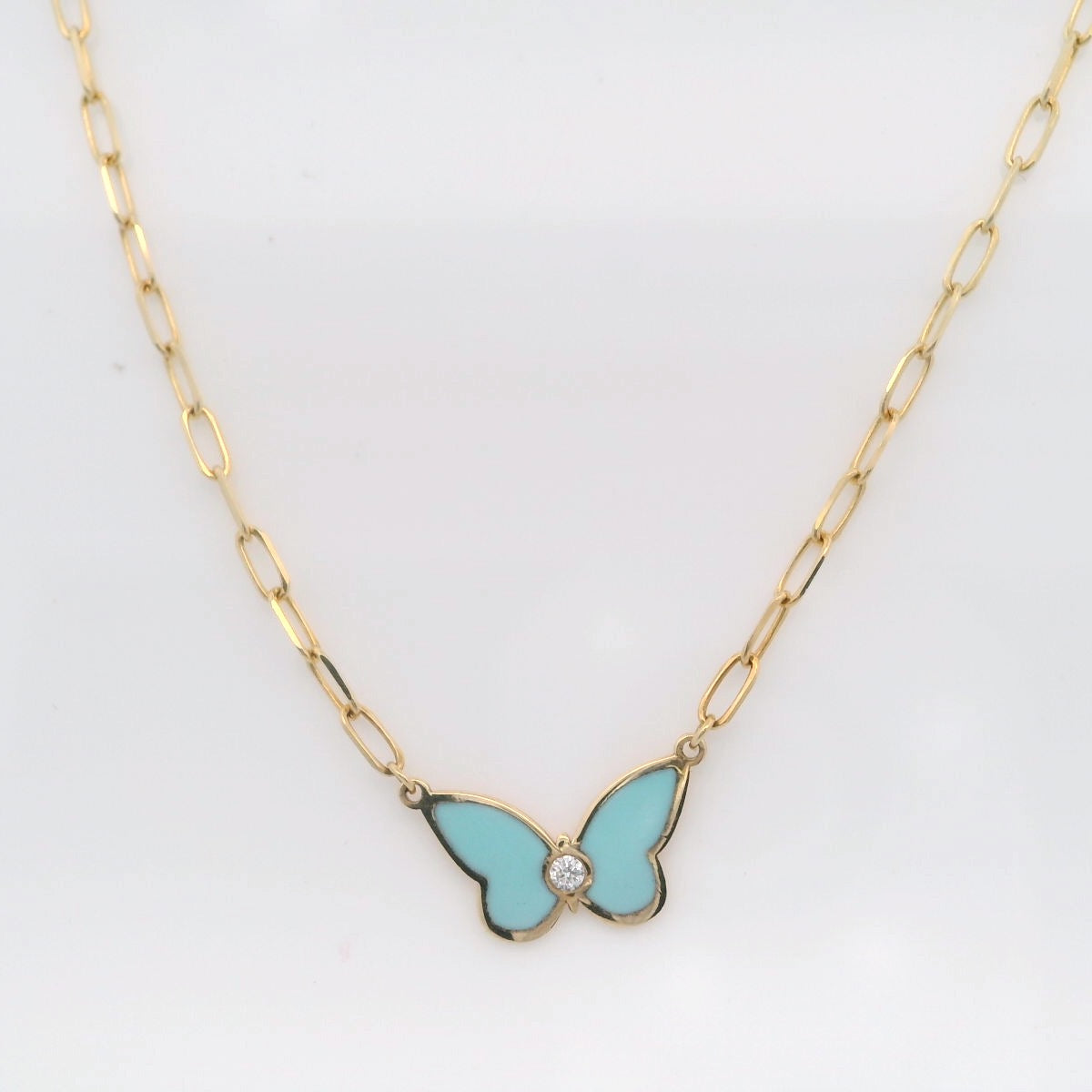 Elegant Butterfly Pendant Necklace