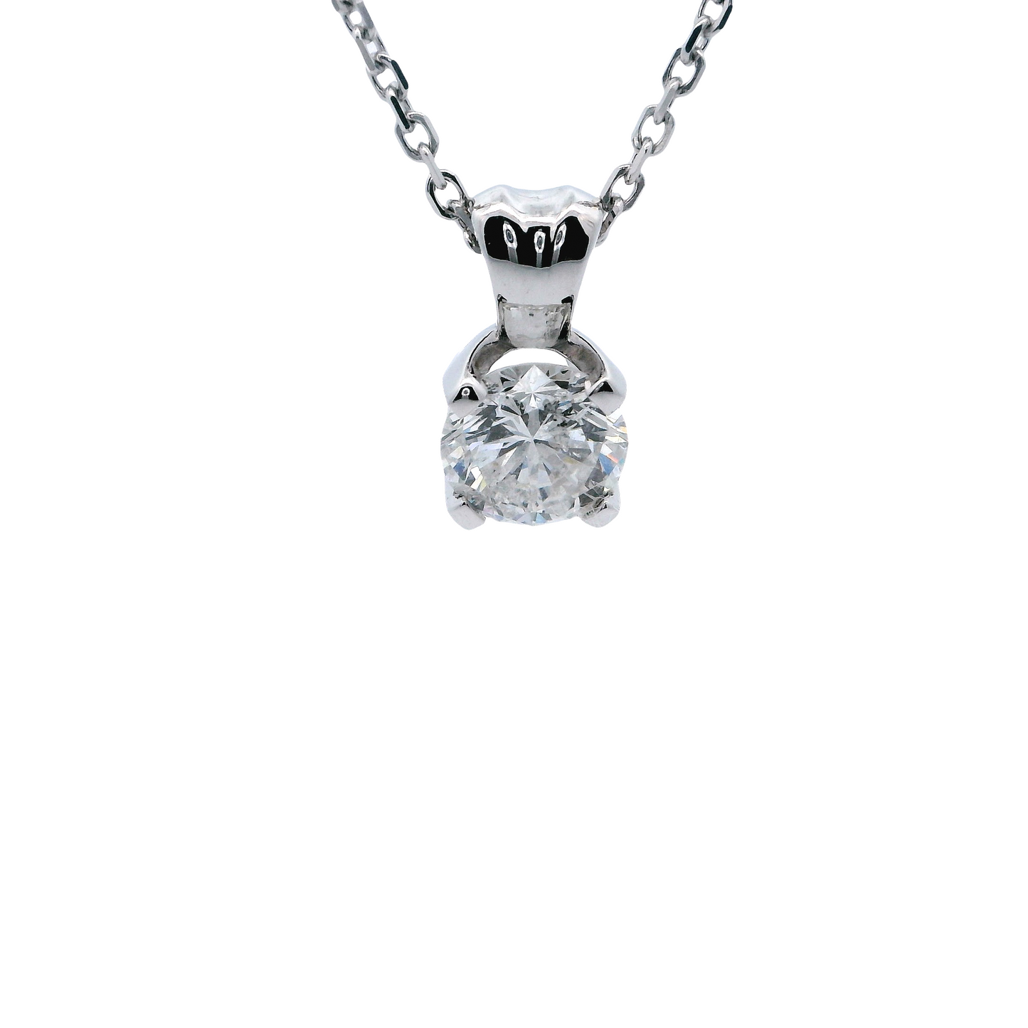 Elegant Diamond Pendant Necklace