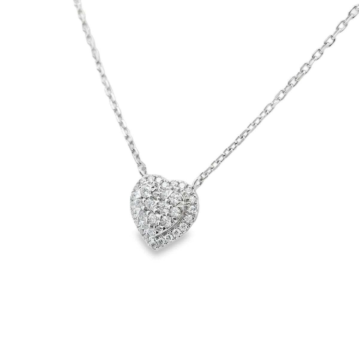 Elegant Heart Pendant Necklace