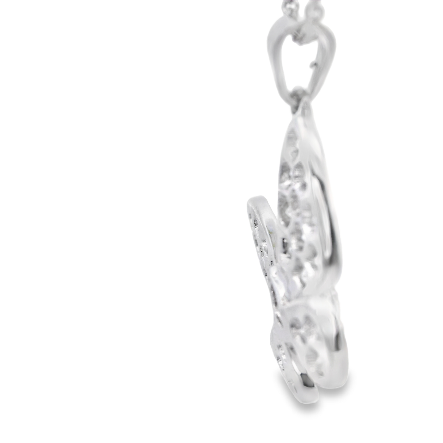 Butterfly Natural Diamond Necklace