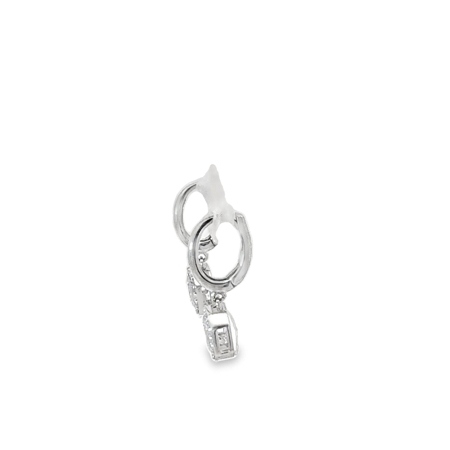 LG DIAMOND DANGLE EARRINGS