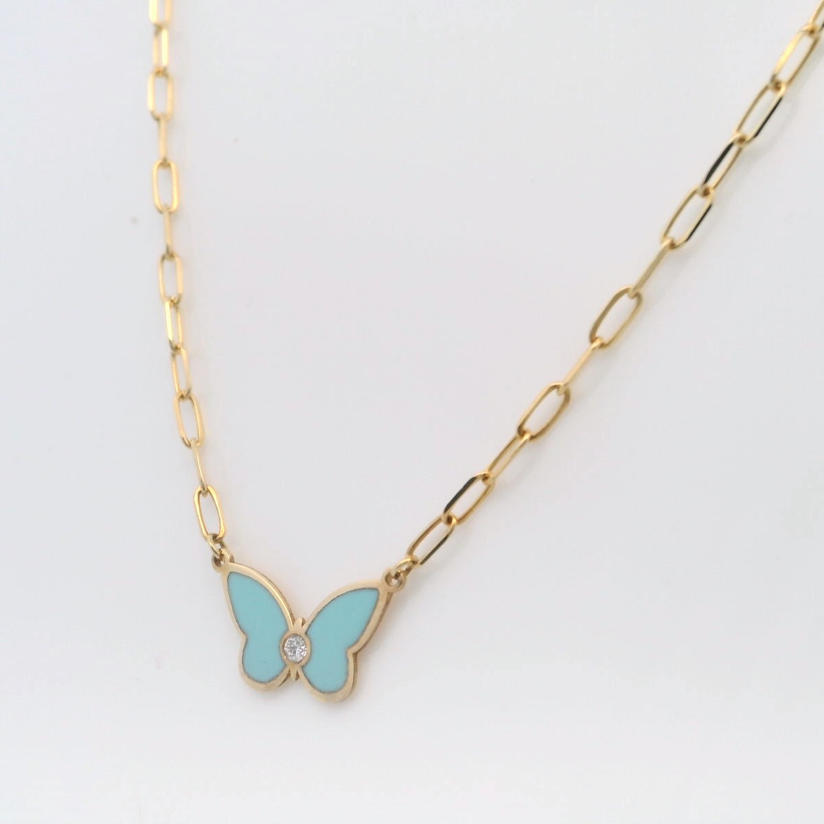 Elegant Butterfly Pendant Necklace