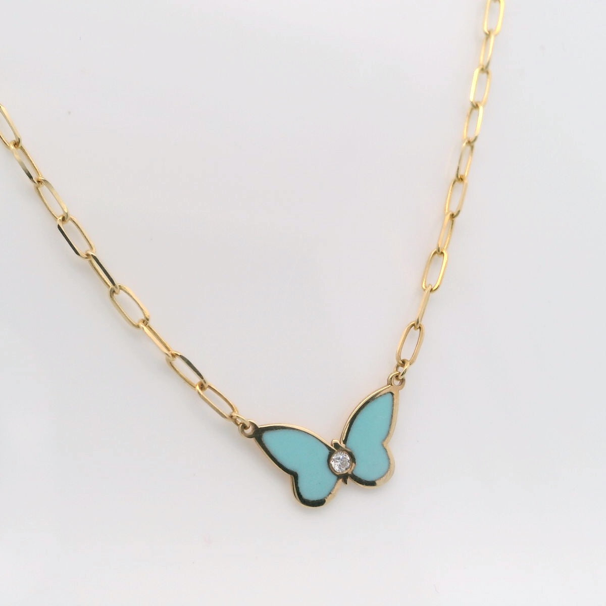Elegant Butterfly Pendant Necklace