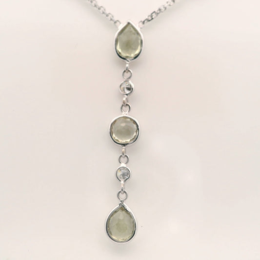 Elegant Zultanite Lariat Necklace