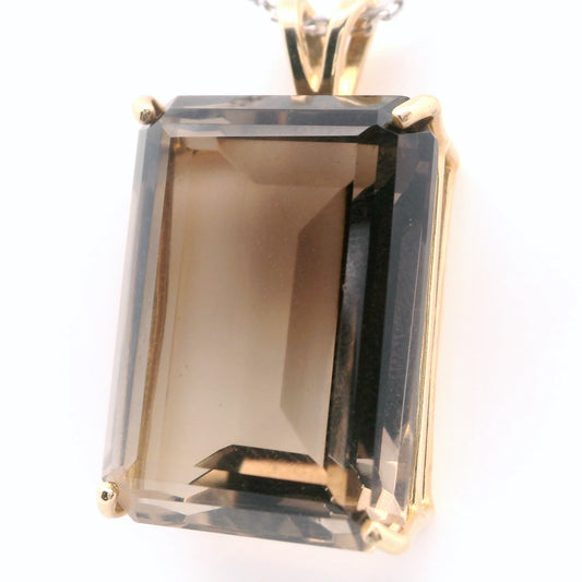 Elegant Smoky Quartz Pendant