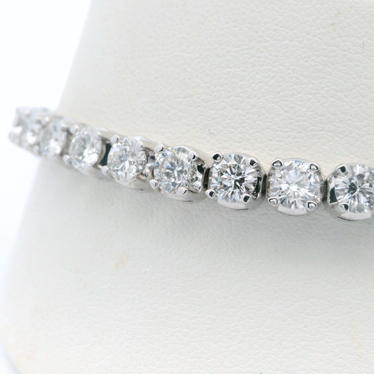 Classic Natural Diamond Tennis Bracelet