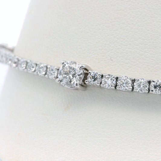 Stylish LG diamond tennis bracelet
