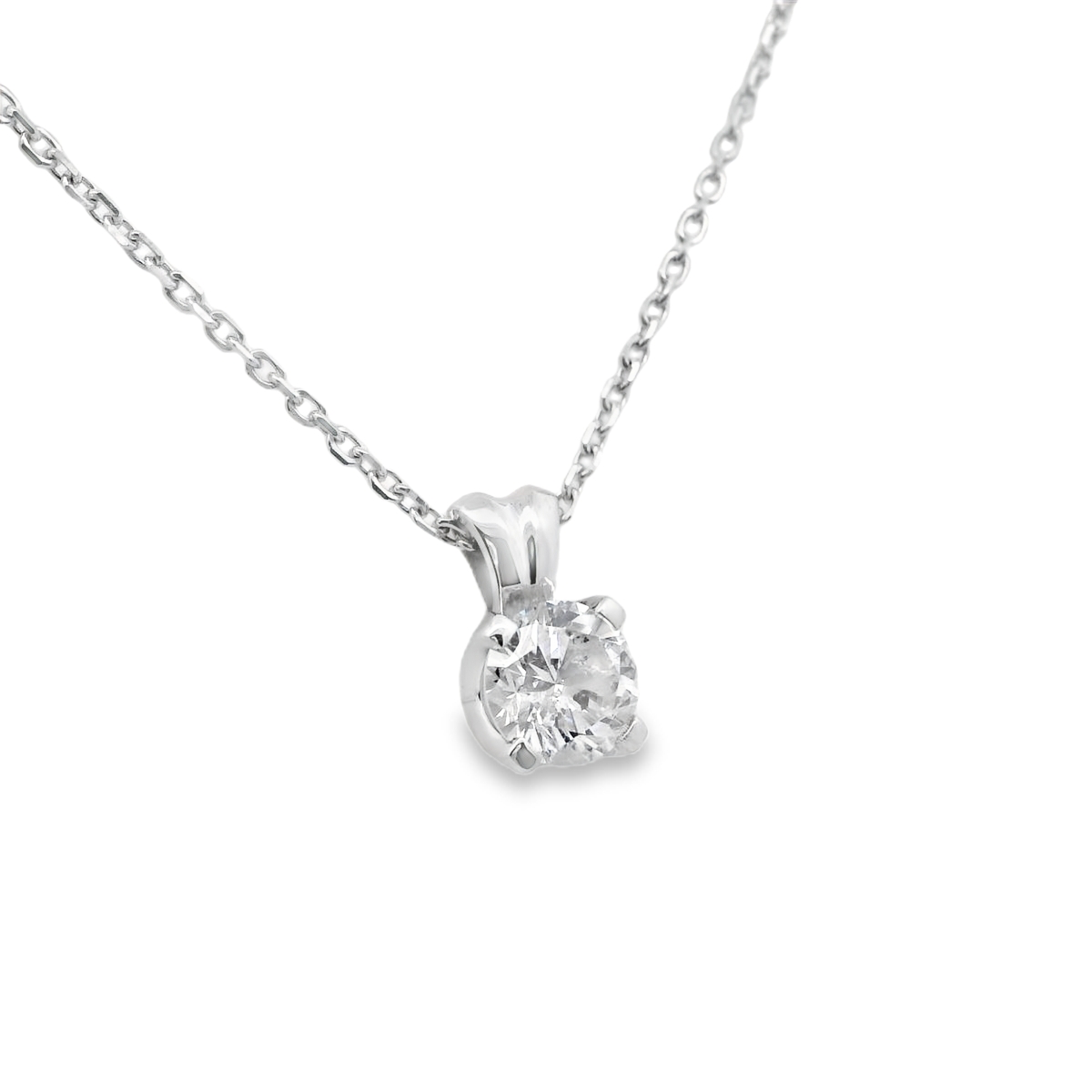 Elegant Diamond Pendant Necklace