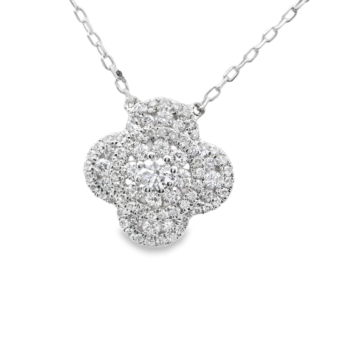Elegant Floral Pendant Necklace