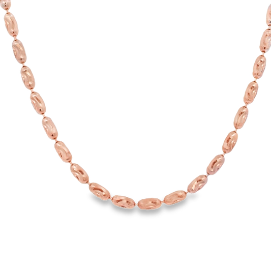 Elegant Rose Gold Ovalina Chain