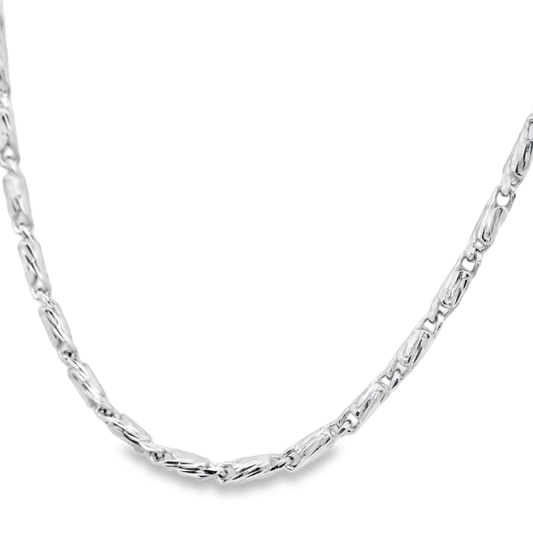 White Gold Raso Chain