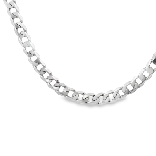 Leslie’s Solid Flat Beveled Curb Chain