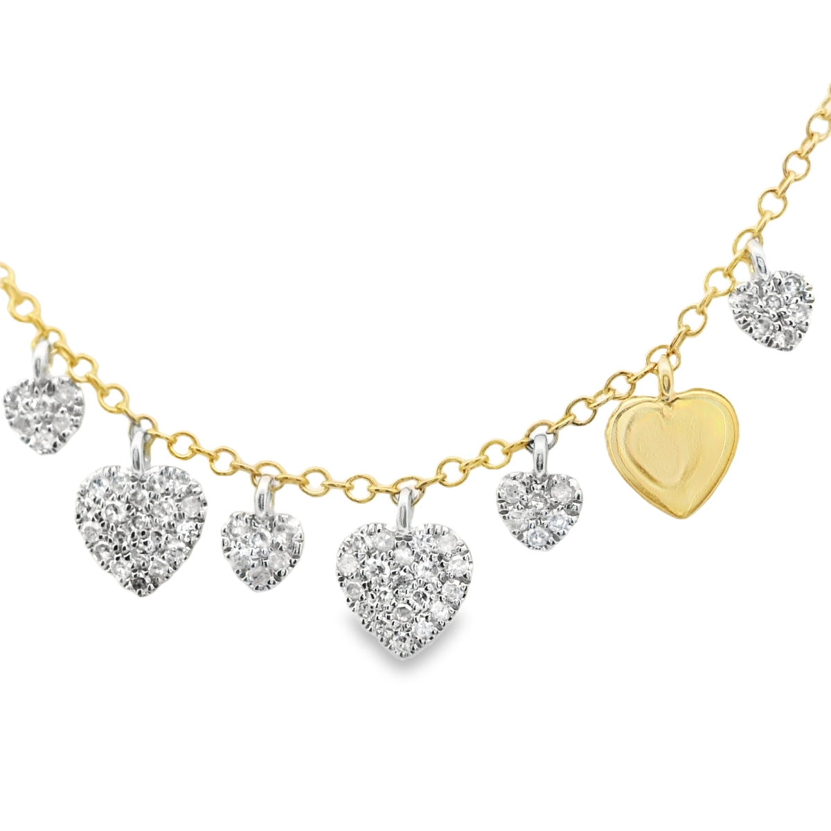 Charming Heart Pendant Necklace MeiraT