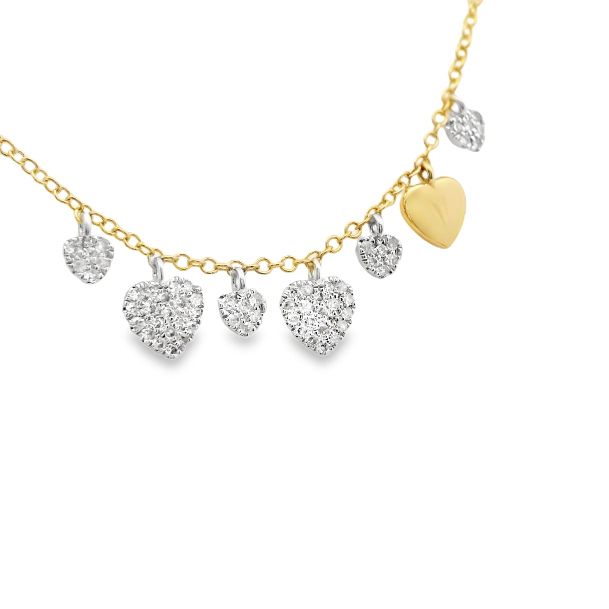 Charming Heart Pendant Necklace MeiraT