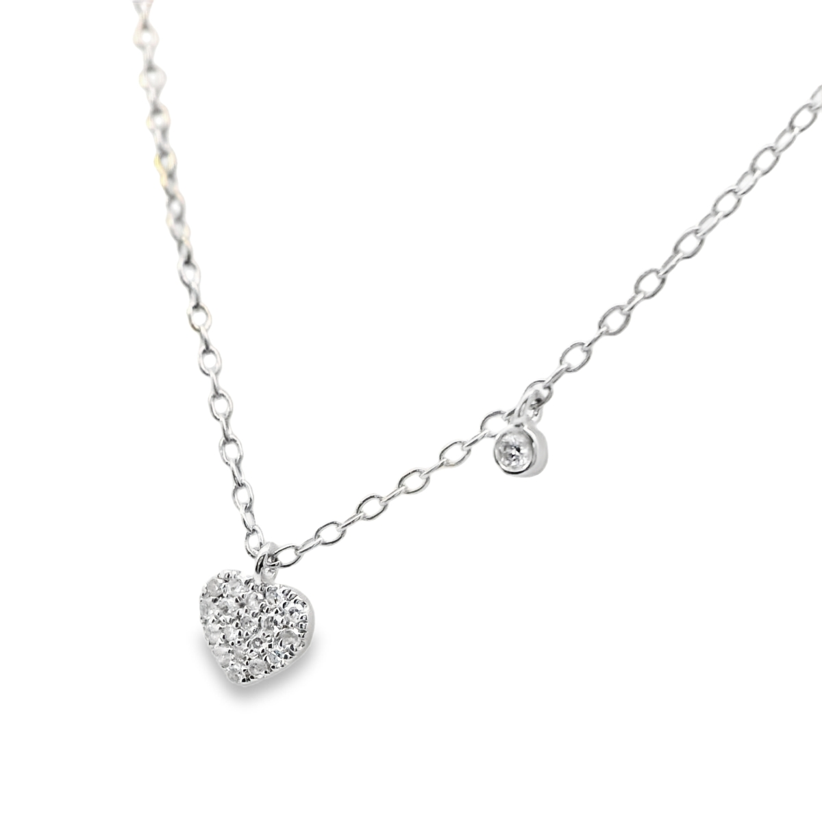Elegant Heart Pendant Necklace