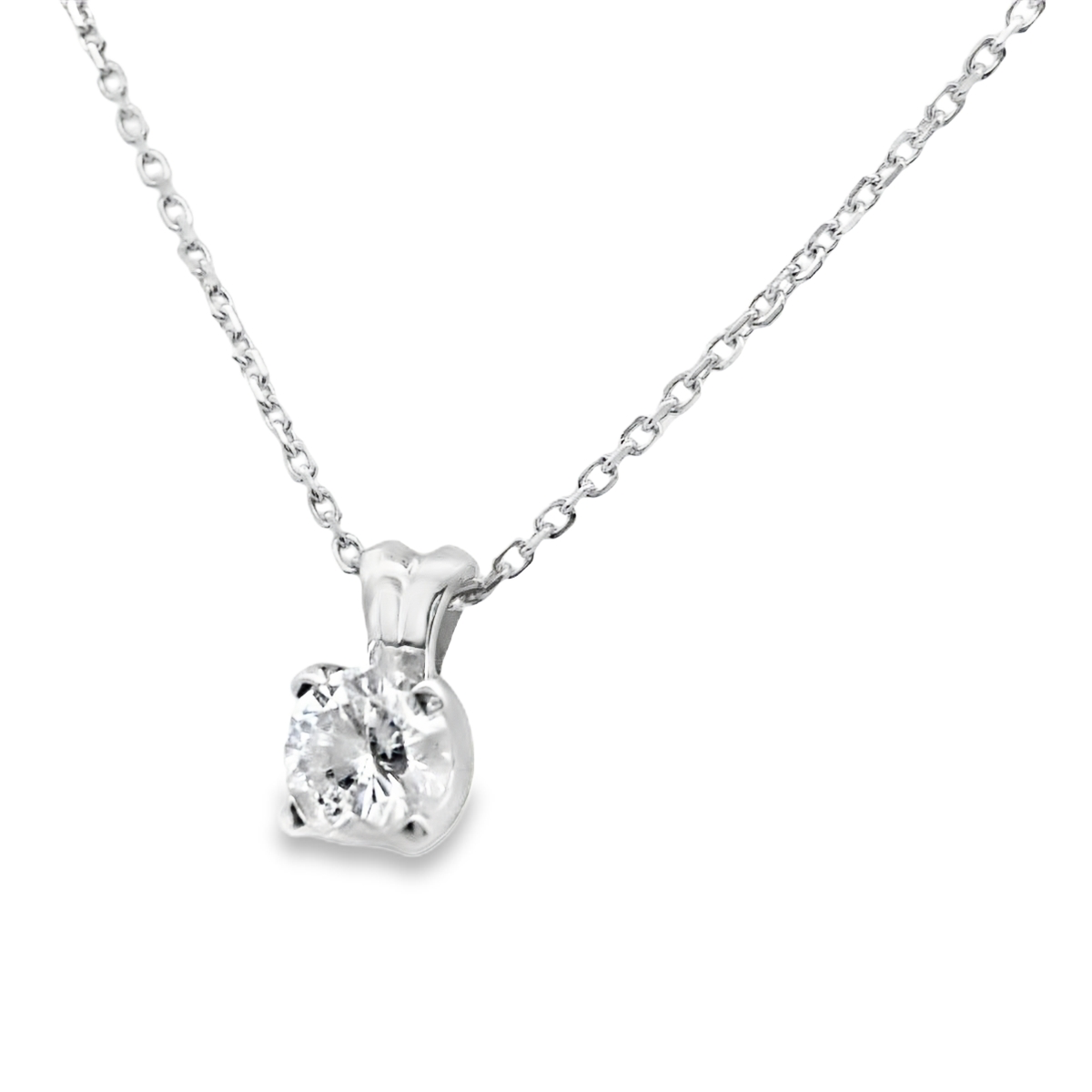 Elegant Diamond Pendant Necklace