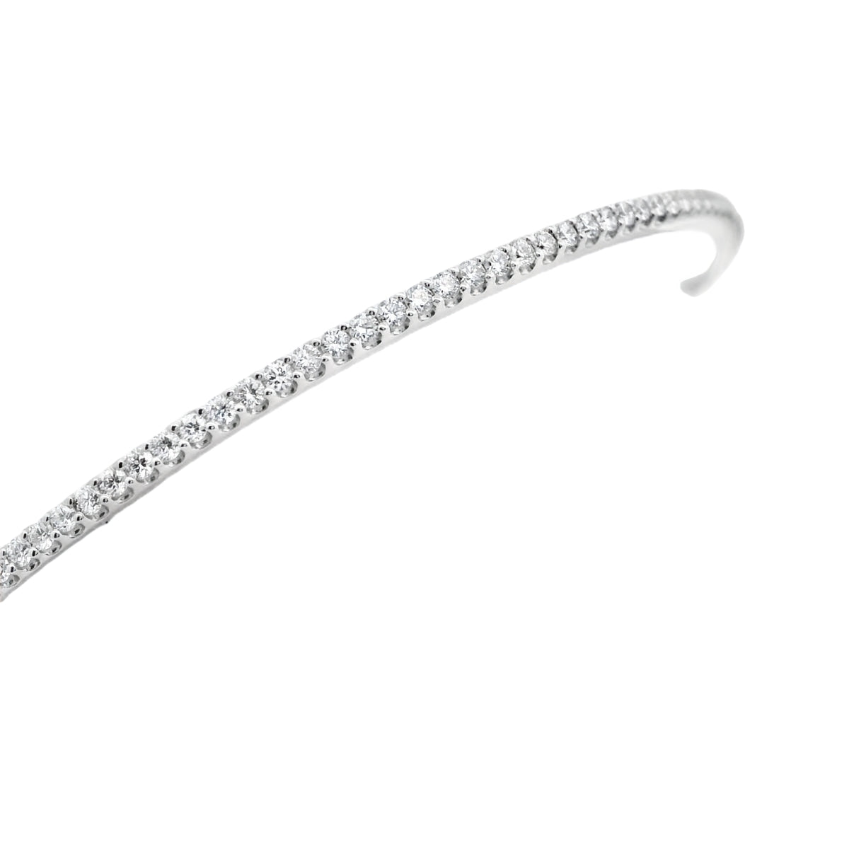 Classic 2ct t.w. LG diamond Bangle Bracelet