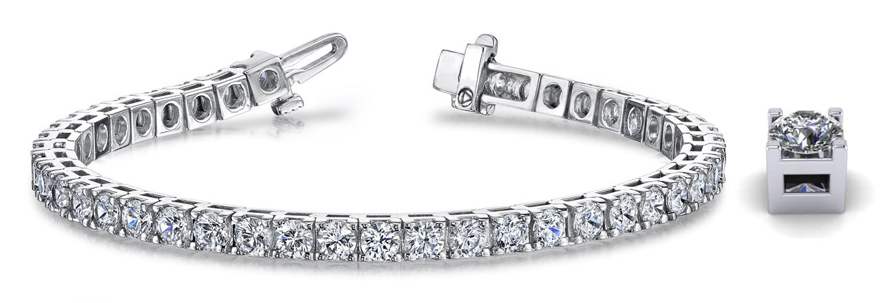 LG Diamond Tennis Bracelet