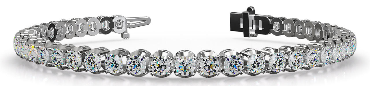 Classic Natural Diamond Tennis Bracelet