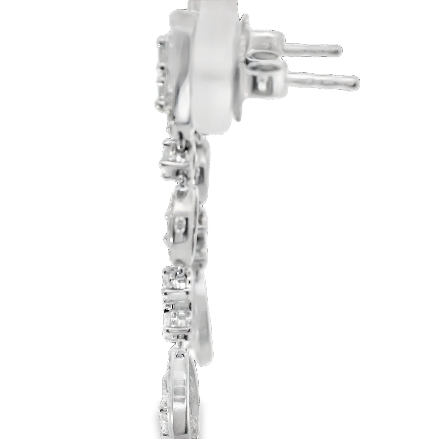 t Natural Diamond drop earrings