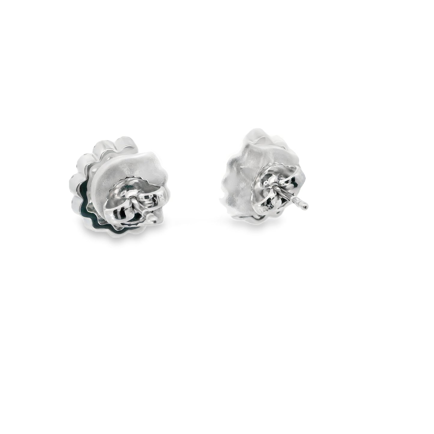 Natural  Diamond cluster Studs