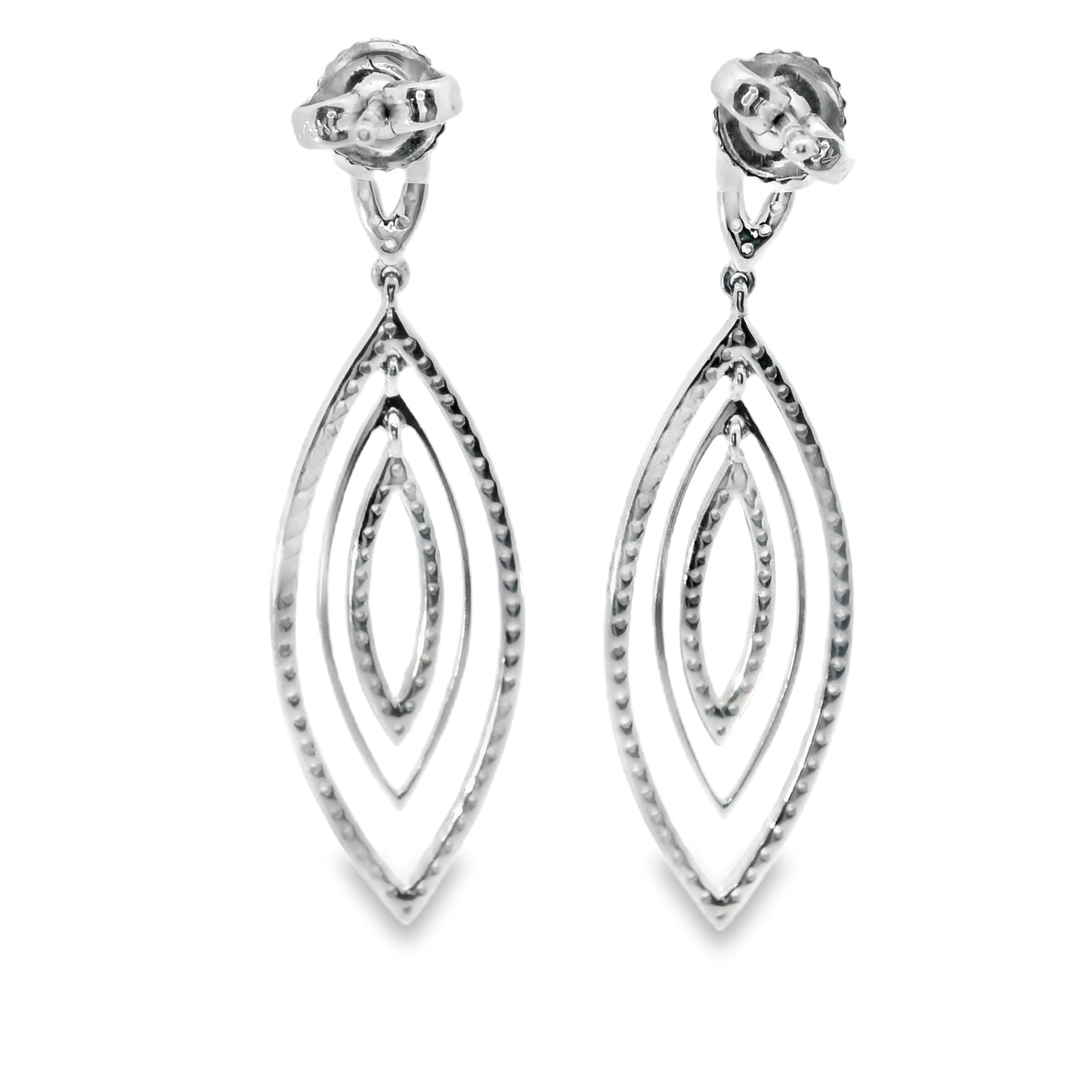 Elegant Diamond Drop Earrings