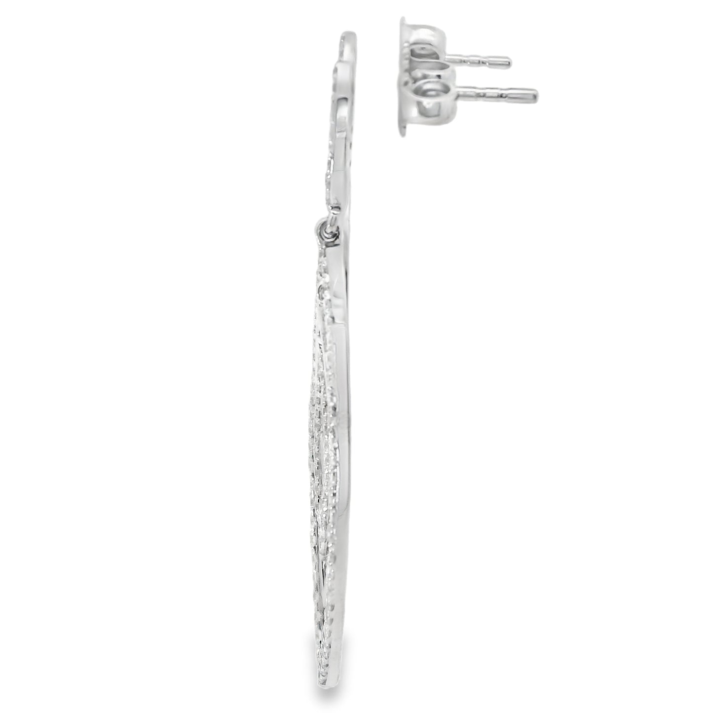 Elegant Diamond Drop Earrings