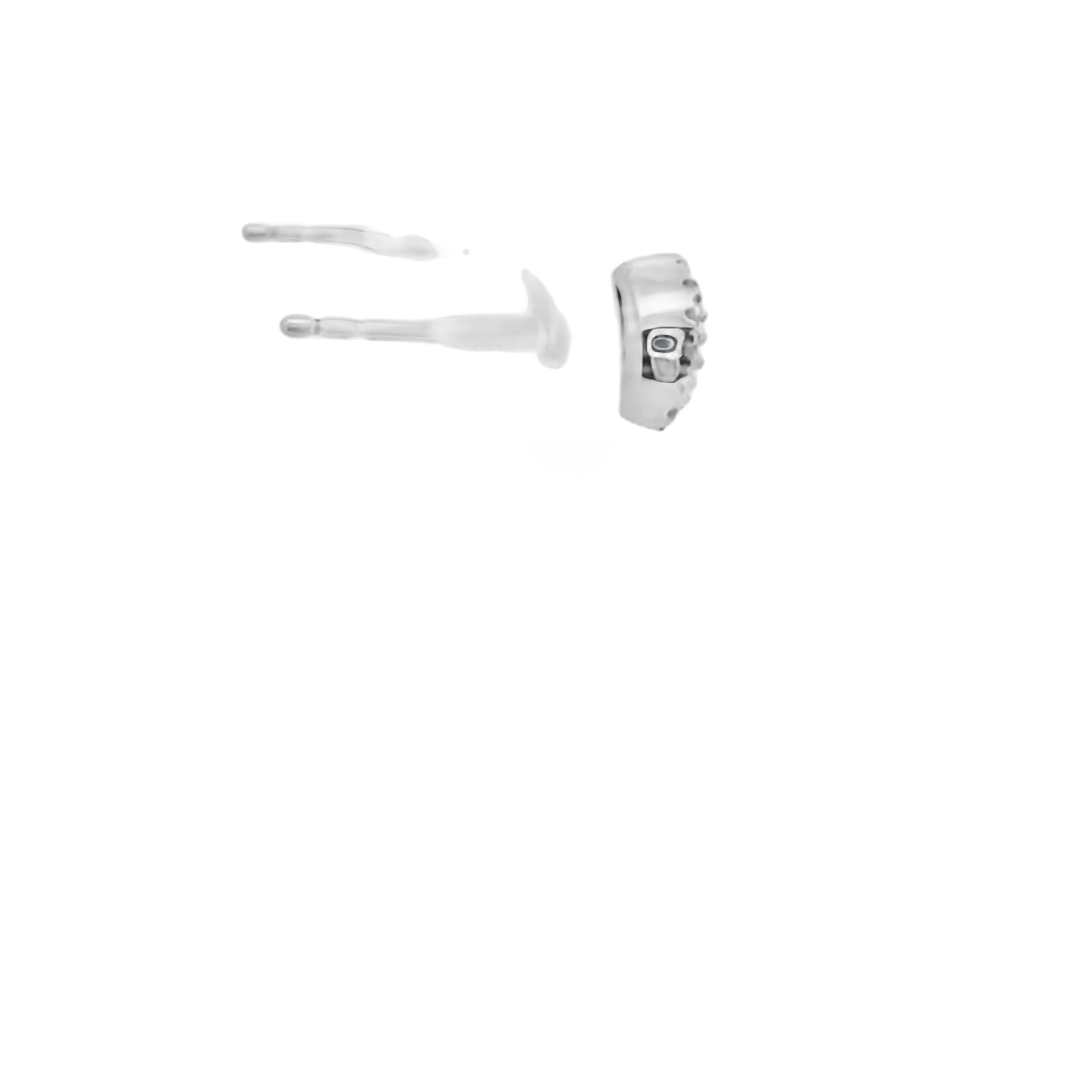 Tanzanite & Diamond Stud earrings