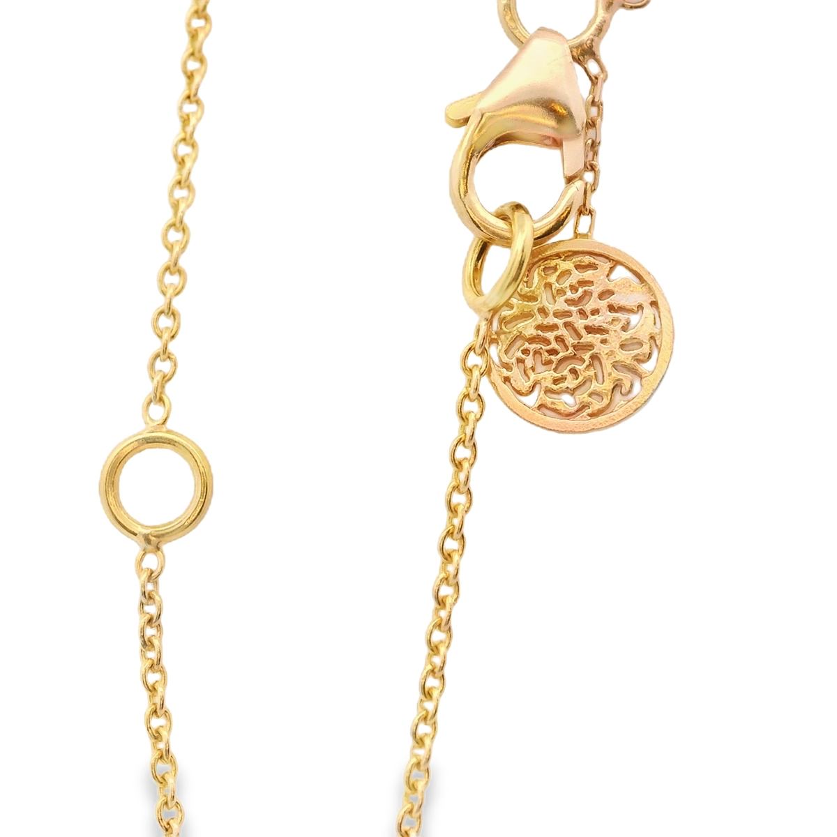 Elegant Yellow Gold Chain Necklace
